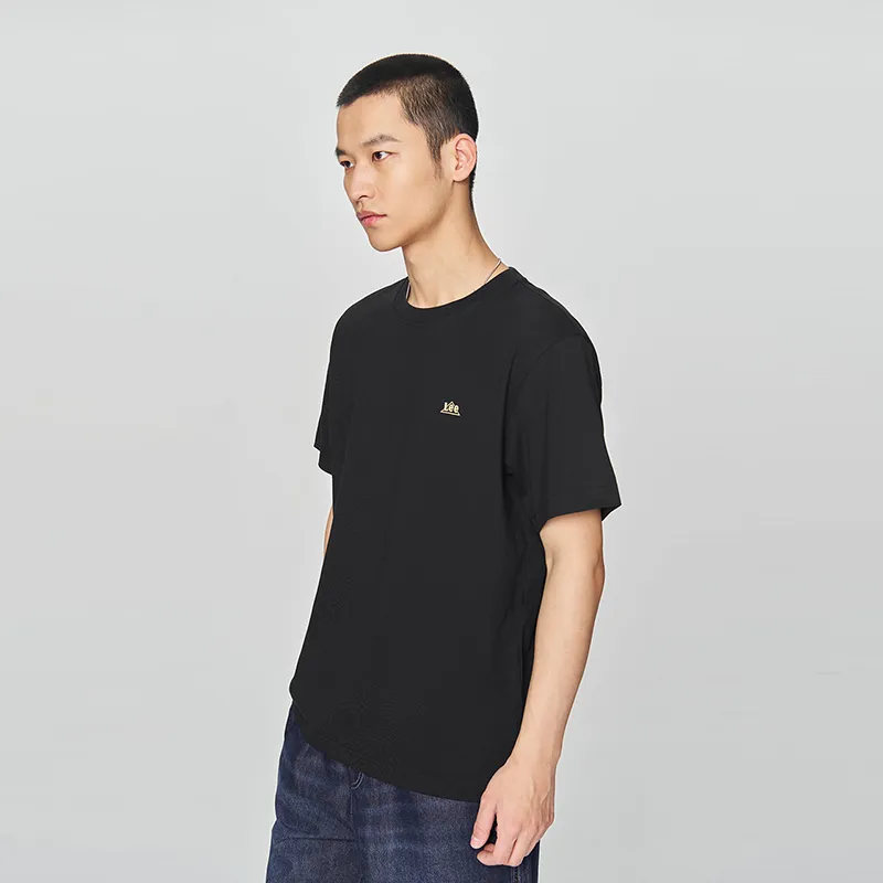 Lee T Shirts Men Black-3