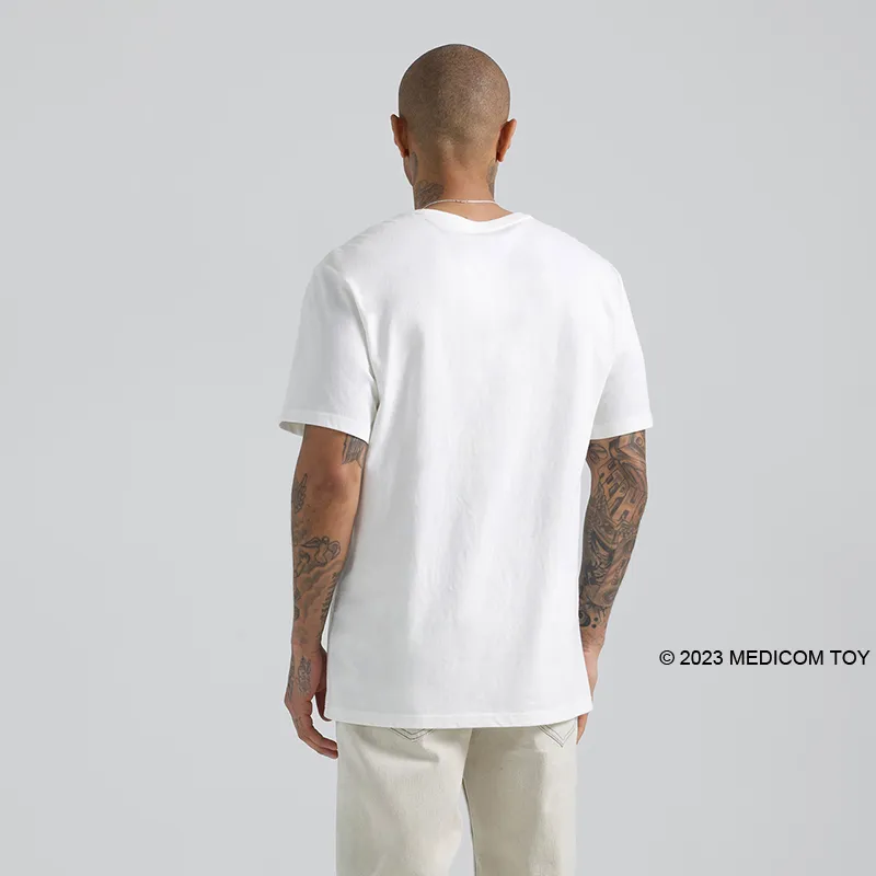 Be@rbrick X Lee T Shirts Men White-6