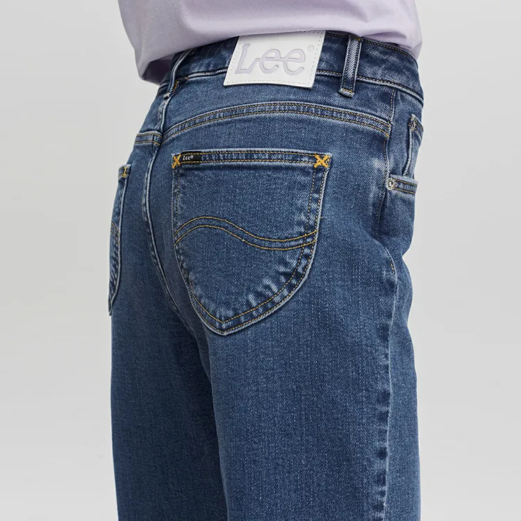 Lee Jeans Women's Medium Blue-5