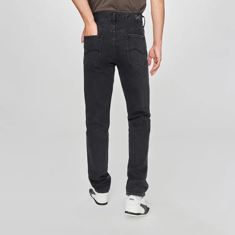 Lee SS25 Jeans Men's Black Gray Color-4