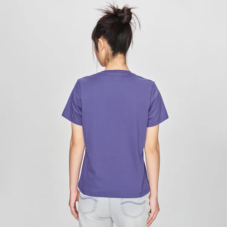 Lee T Shirts Women's Purple-7