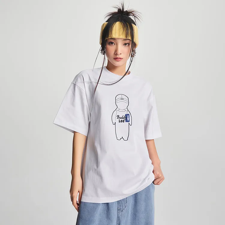 Lee T Shirts Unisex White-7