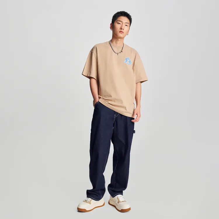 Melting Sadness X Lee T Shirts Unisex Khaki-8