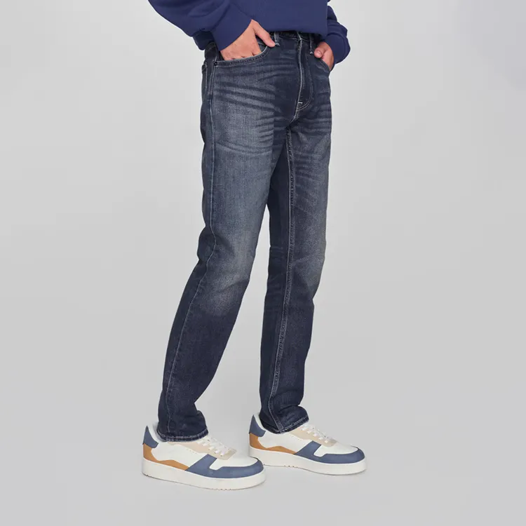 Lee Jeans Men's Medium Dark Blue-4