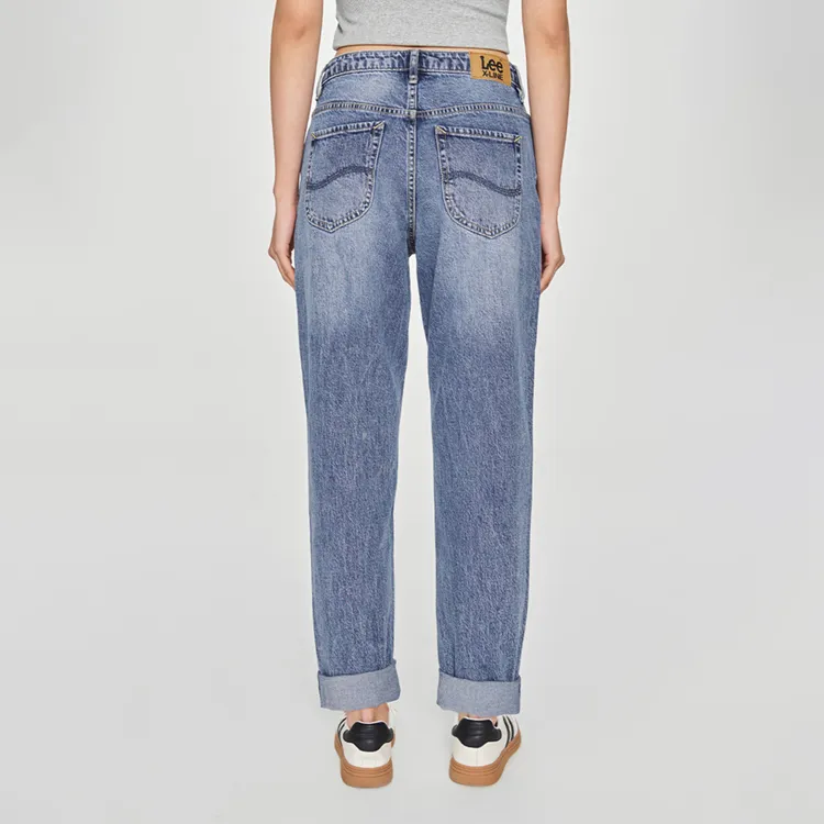 Lee SS25 Jeans Women's Medium Light Blue-5