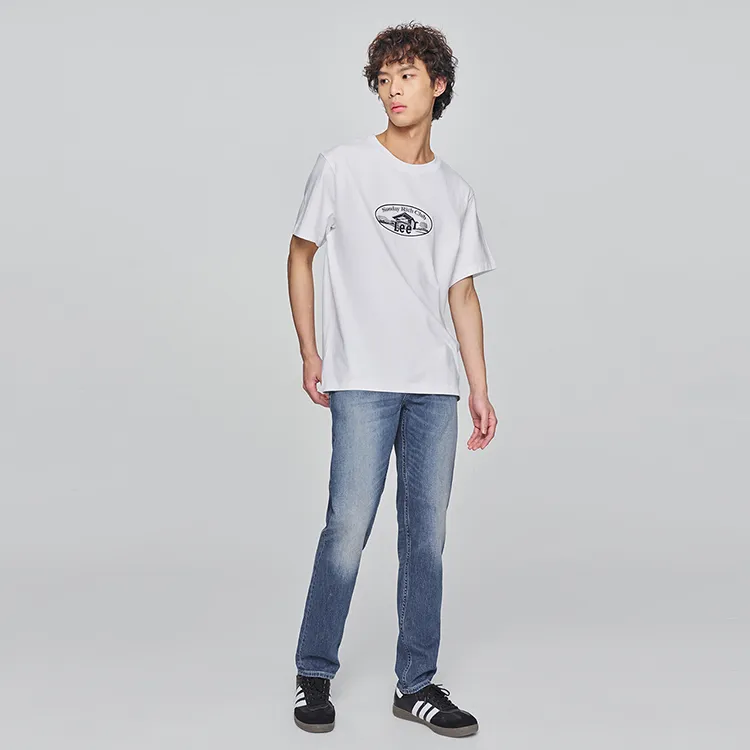 Lee T Shirts Men White-2
