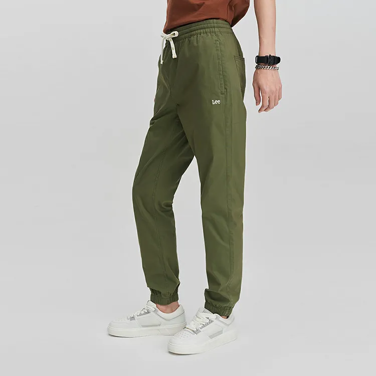 Lee Casual Pants Men's Olive Green-4