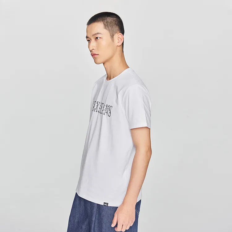 Lee T Shirts Men White-1