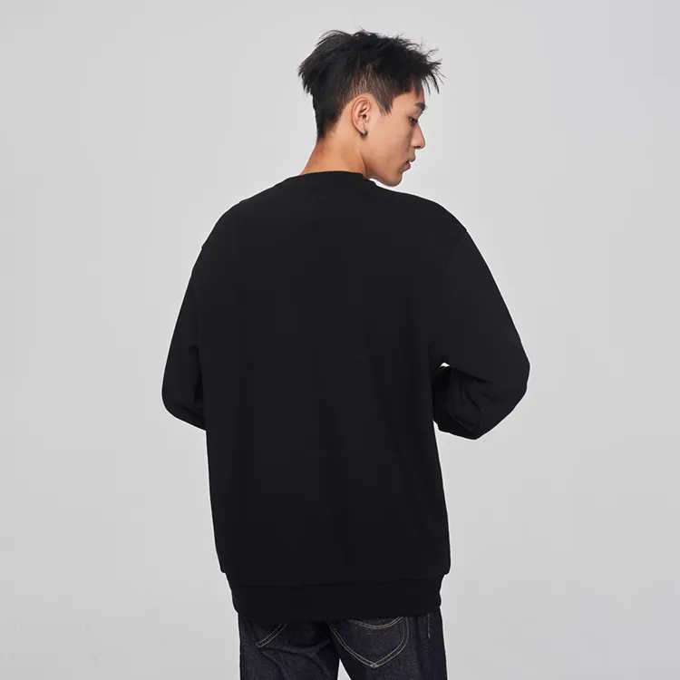 Lee FW24 Sweatshirt Men's Black-6