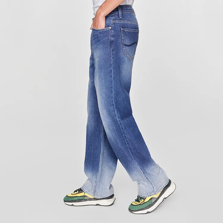 Lee Jeans Men Medium Light Blue-5