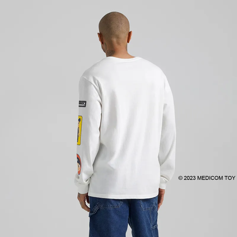 Be@rbrick X Lee T Shirts Men White-3