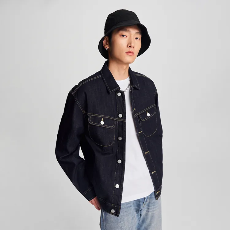 Lee FW24 Denim Jacket Men's Washed-3