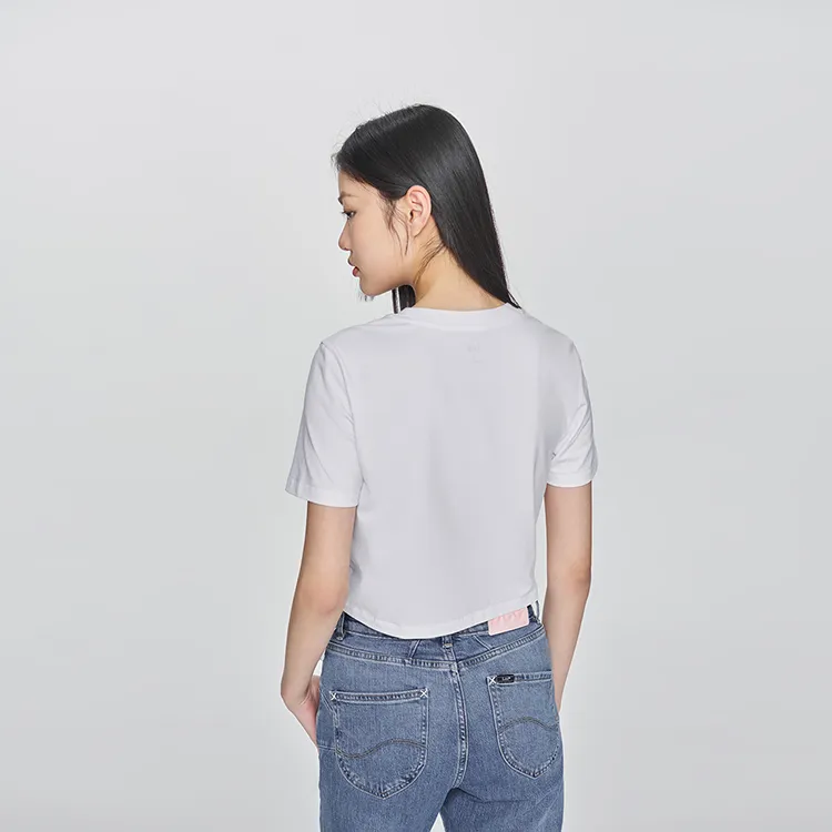 Lee SS25 Regular T Shirt Women's White-6