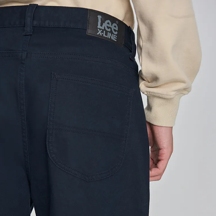 Lee Xline Casual Pants Men Navy Blue-6