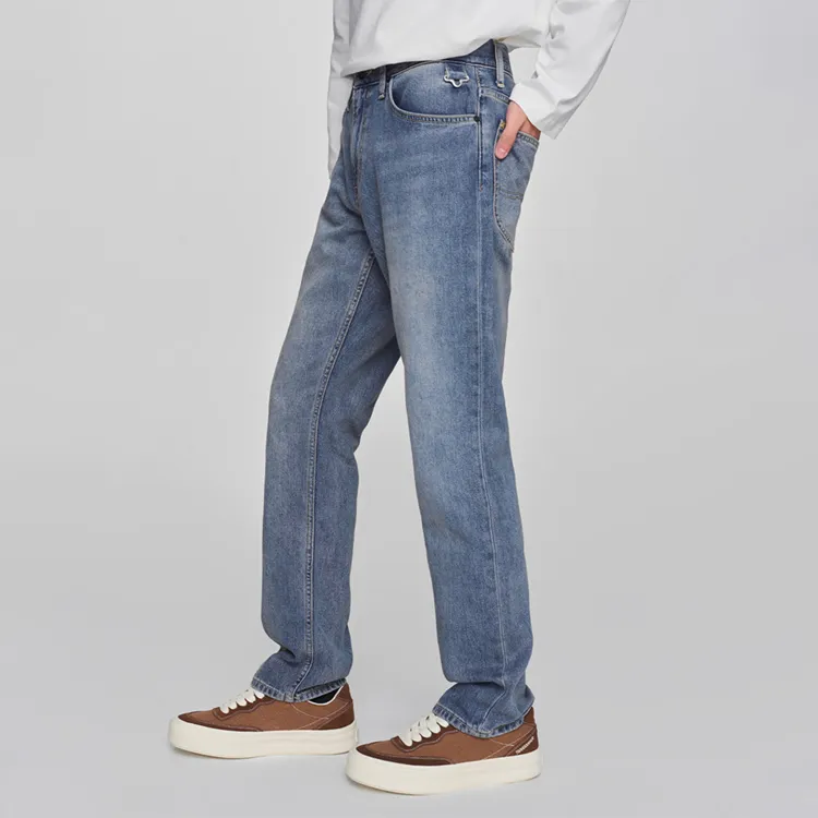 Lee FW24 Jeans Men's Medium Light Blue-5