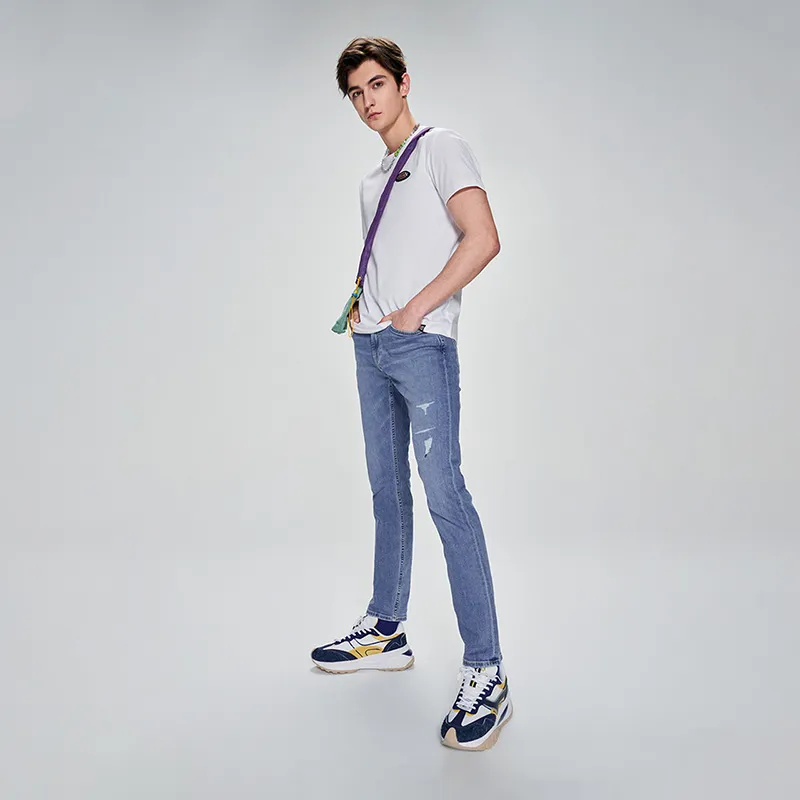 Lee T Shirts Men White-4