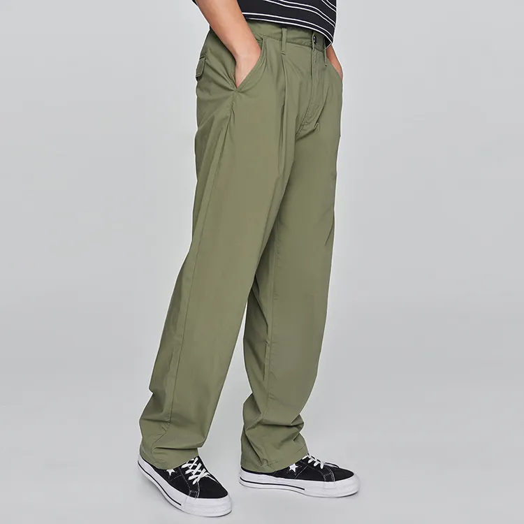 Lee SS25 Casual Pants Men's Olive Green-4