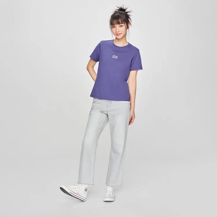 Lee T Shirts Women's Purple-2