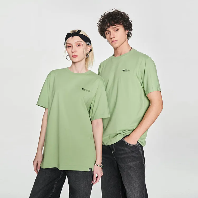 Lee T Shirts Unisex Green-2