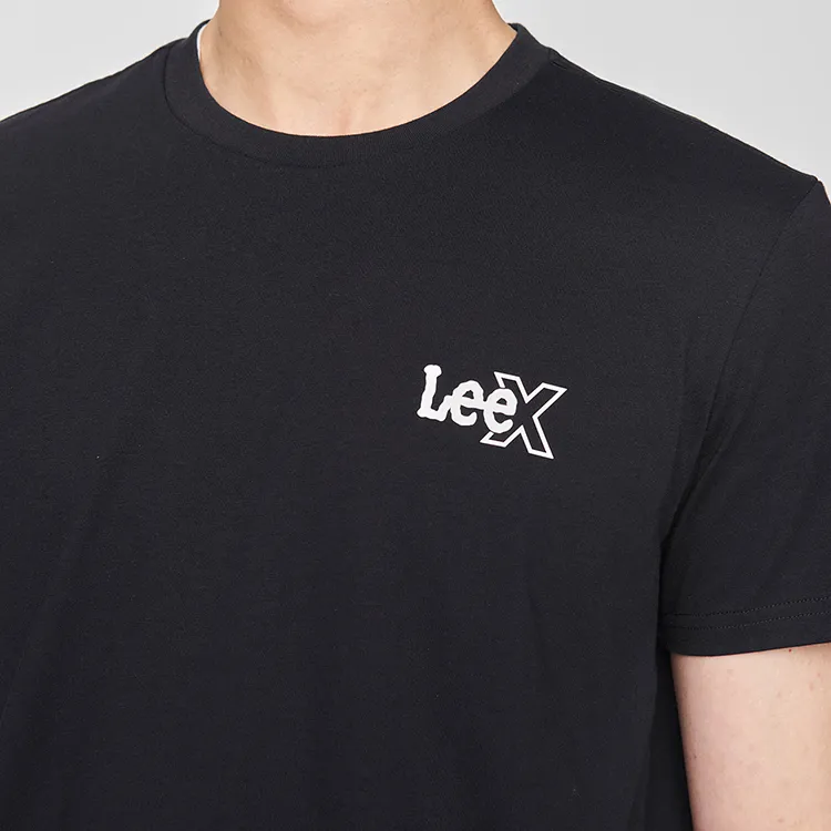 Lee T Shirts Men Black-5