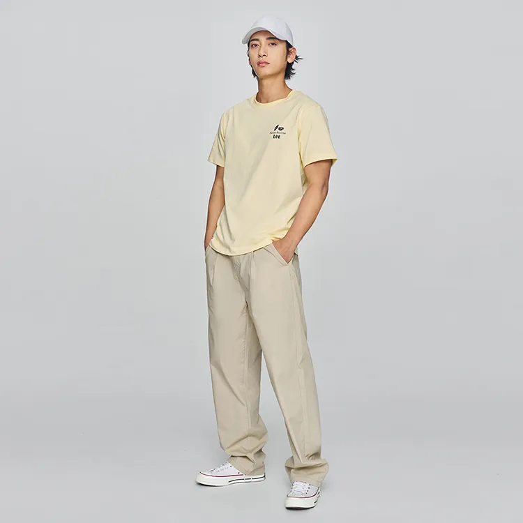 Lee Casual Pants Men Khaki-2