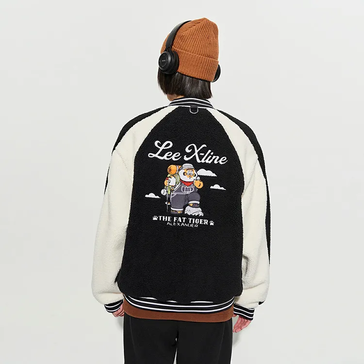 Lee Puffer Jackets Unisex Black-4