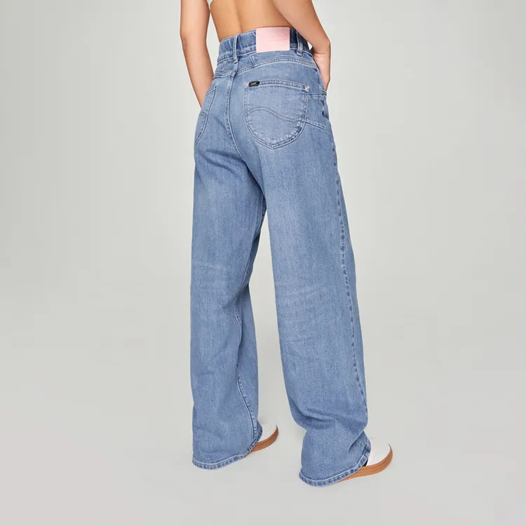 Lee FW24 Jeans Women's Medium Light Blue-4