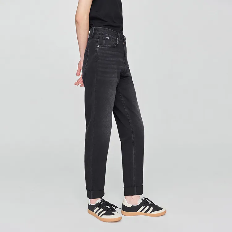 Lee SS25 Jeans Women's Black Gray Color-4