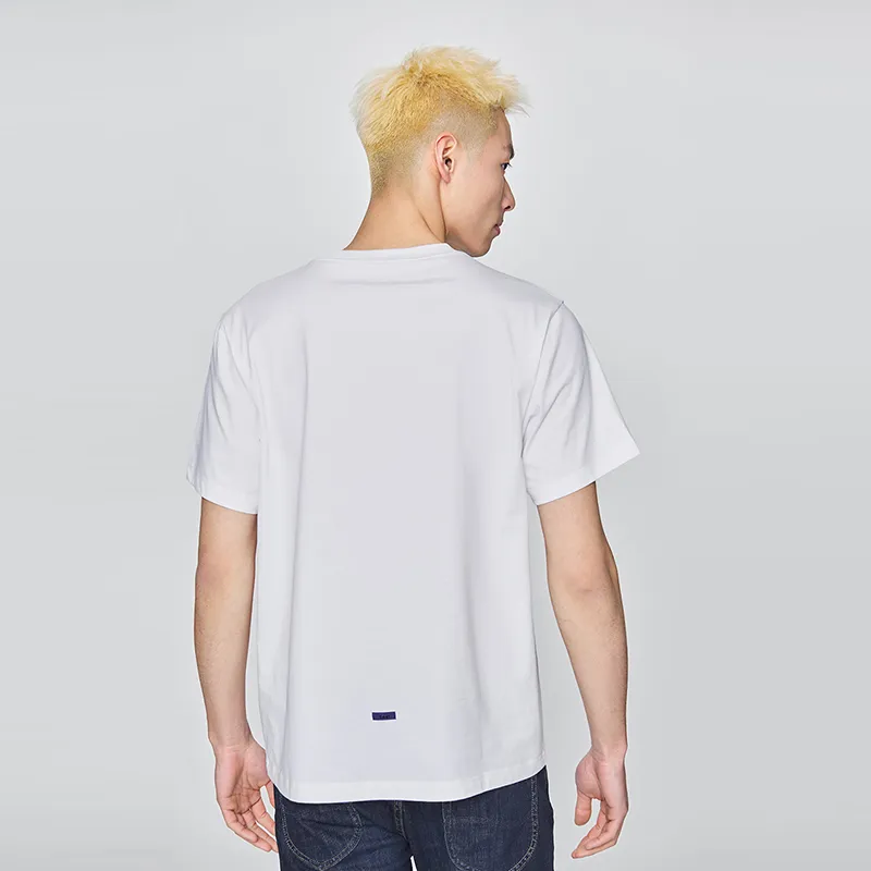 Lee T Shirts Men White-6