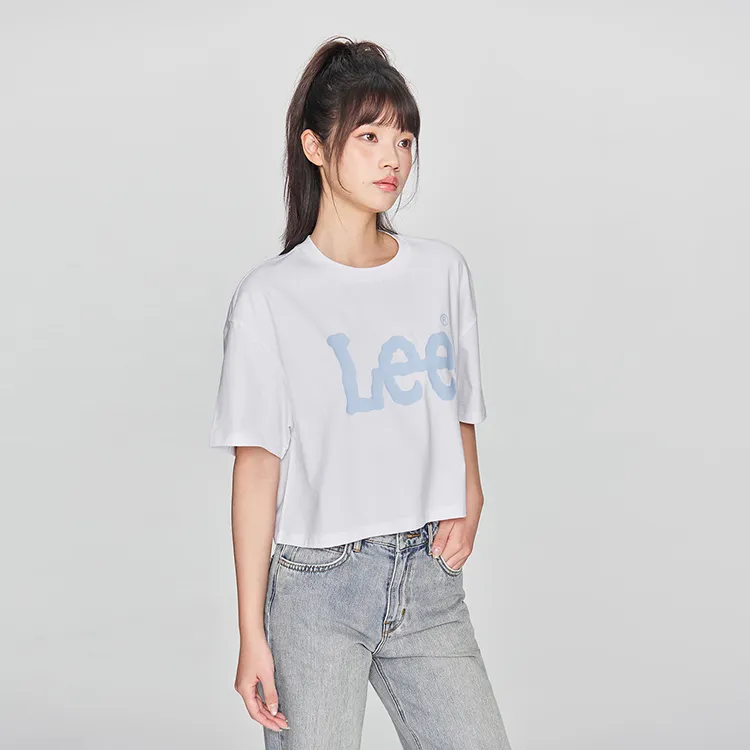 Lee T Shirts Women's White-4