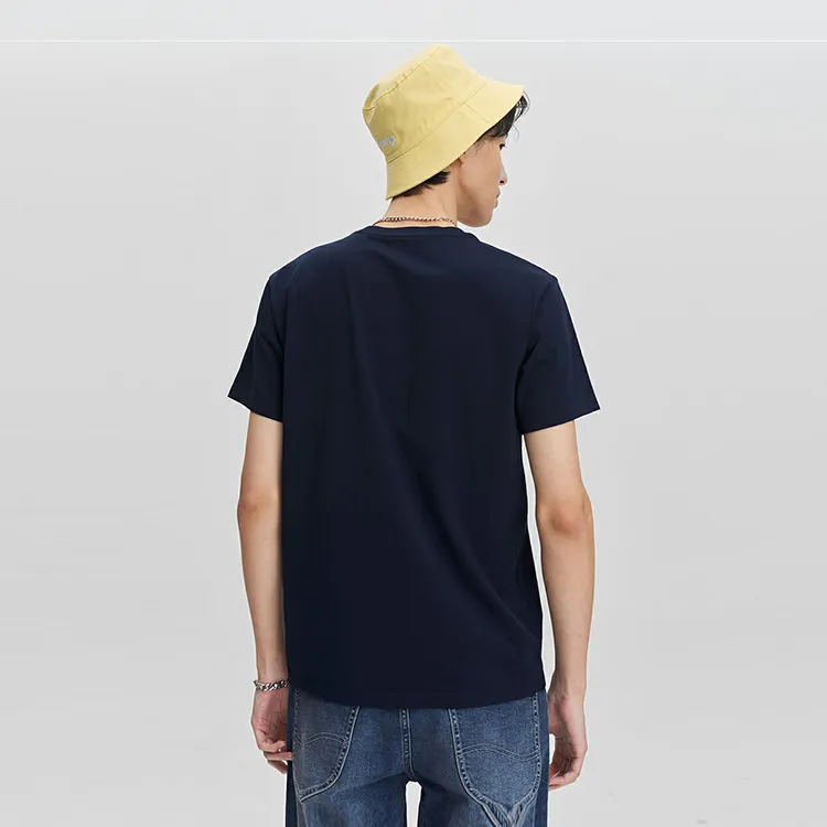Lee T Shirts Men Navy Blue-3