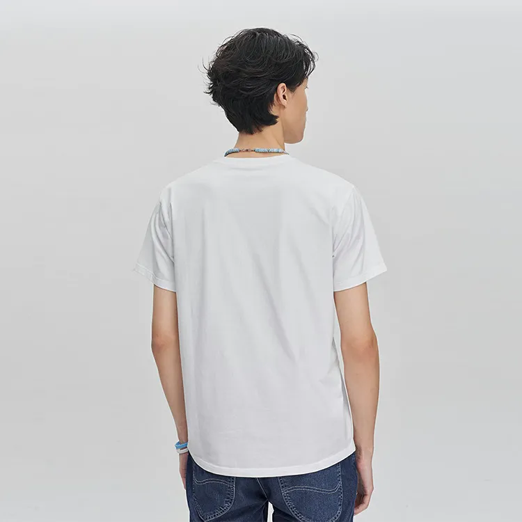 Lee T Shirts Men White-4
