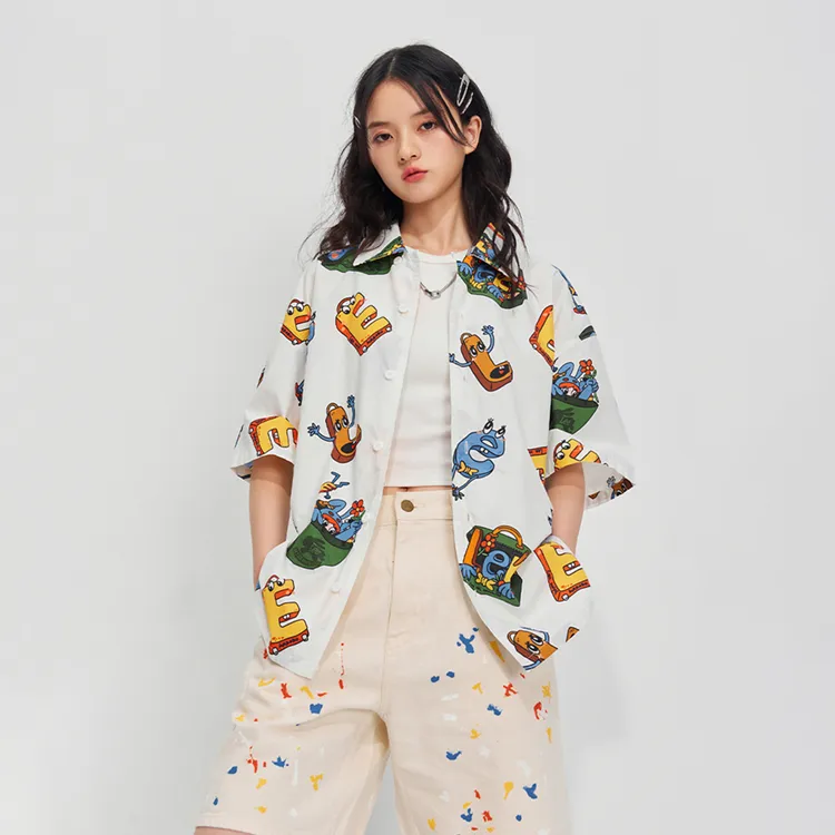 Melting Sadness X Lee Shirts Unisex White-6