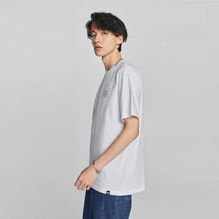 Lee T Shirts Men White-5