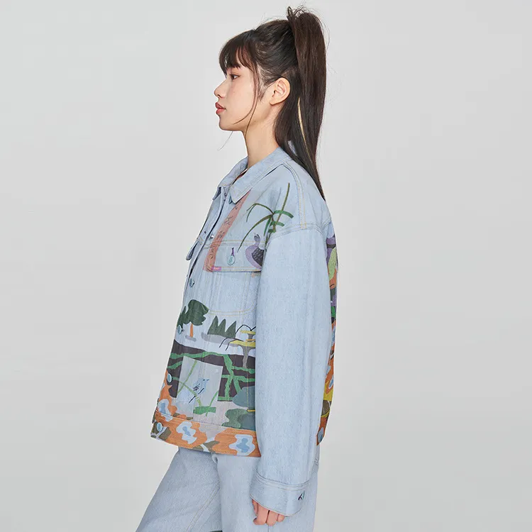 Lee Denim Jackets Women's Light Blue-3