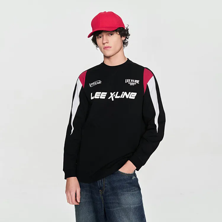 Lee Xline T Shirts Men Black-2