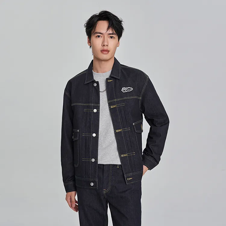 Lee Xline Denim Jackets Men Washed-2