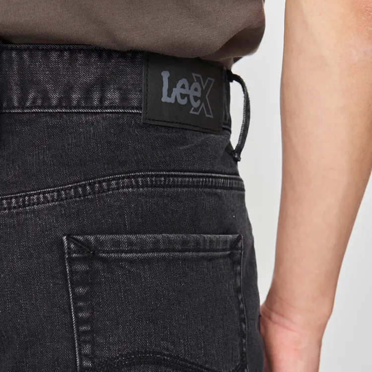 Lee SS25 Jeans Men's Black Gray Color-5