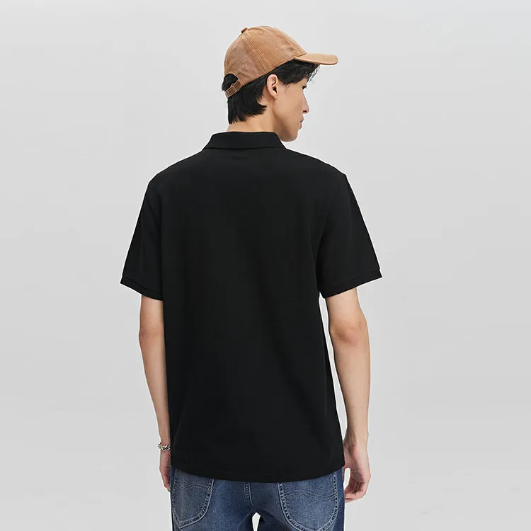 Lee Polo Shirts Men Black-5