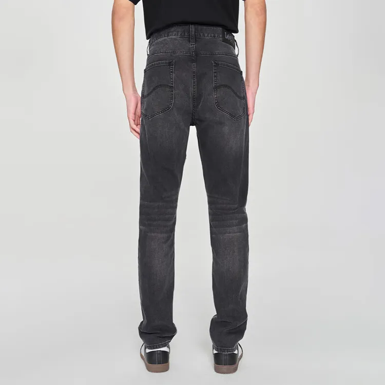 Lee SS25 Jeans Men's Black Gray Color-1