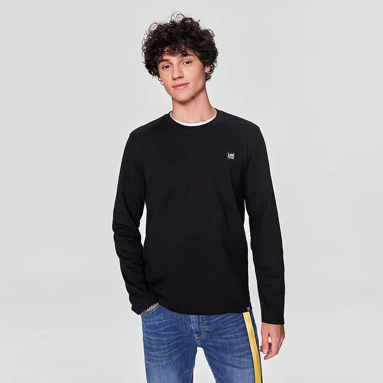 Lee Xline T Shirts Men Black-2