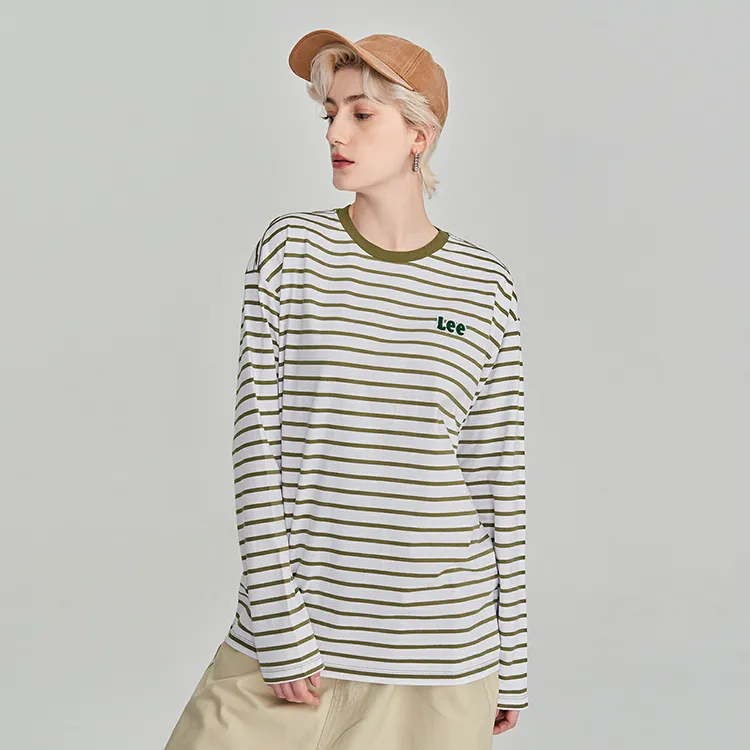 Lee T Shirts Unisex Olive Green-2