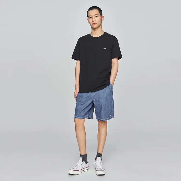 Lee Denim Shorts Men's Medium Blue-2