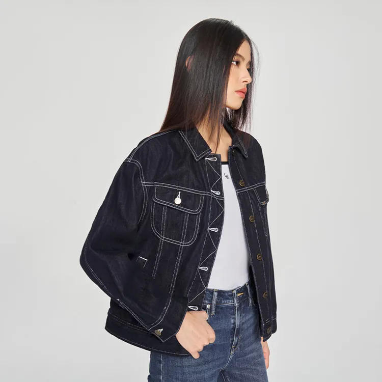 Lee Denim Jackets Women's Washed-5