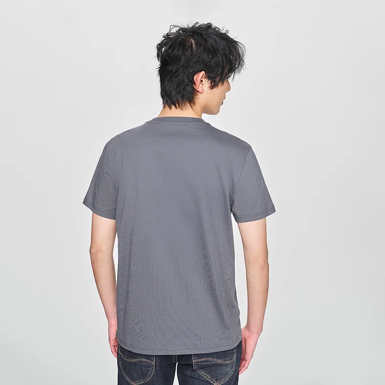 Lee SS25 T Shirt Men's Iron Gray-6