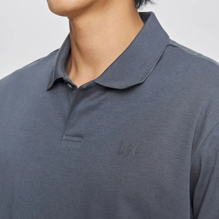 Lee Polo Shirts Men Iron Gray-5