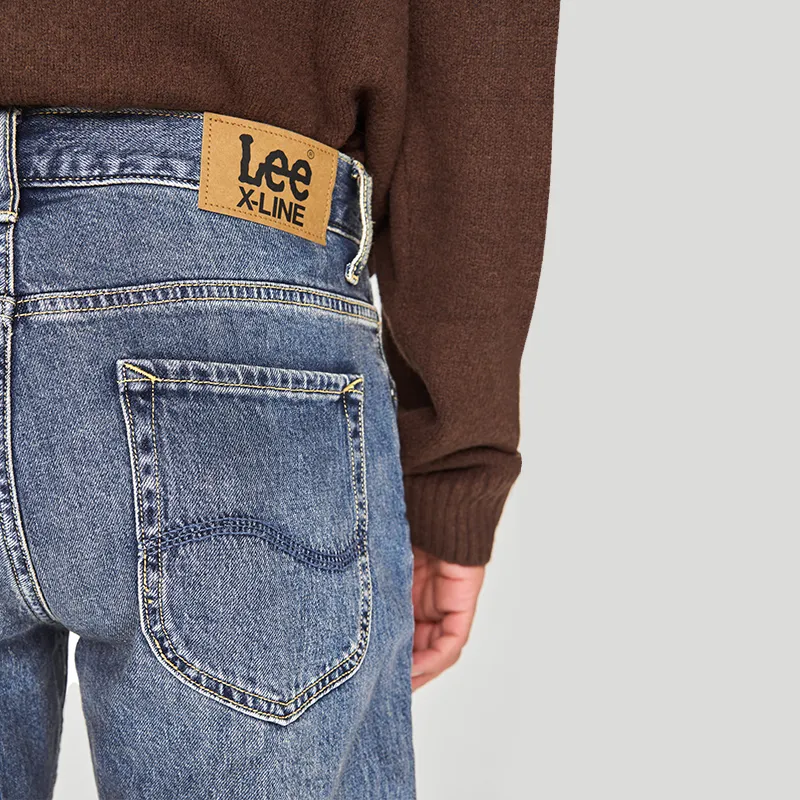 Lee SS24 Jeans Men's Medium Dark Blue-4