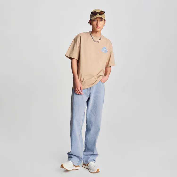 Melting Sadness X Lee T Shirts Unisex Khaki-6