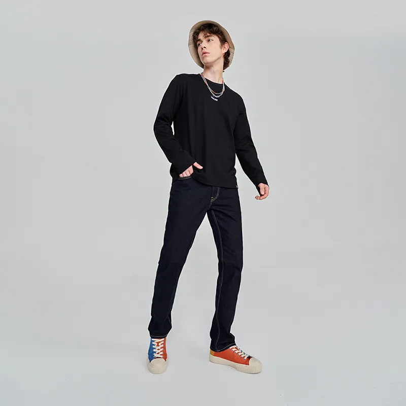 Lee Xline T Shirts Men Black-5