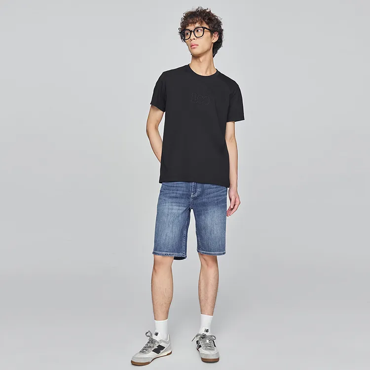 Lee Denim Shorts Men Medium Blue-2